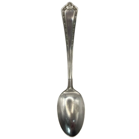 Antique Rogers Bros 1847 Silverplate Spoon 1916 Hampden Pattern 6 Inches - Picture 1 of 4